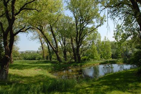 Le Canville plan d'eau
